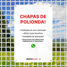 CHAPA POLIONDA 1,30 X 2 M 2,0MM